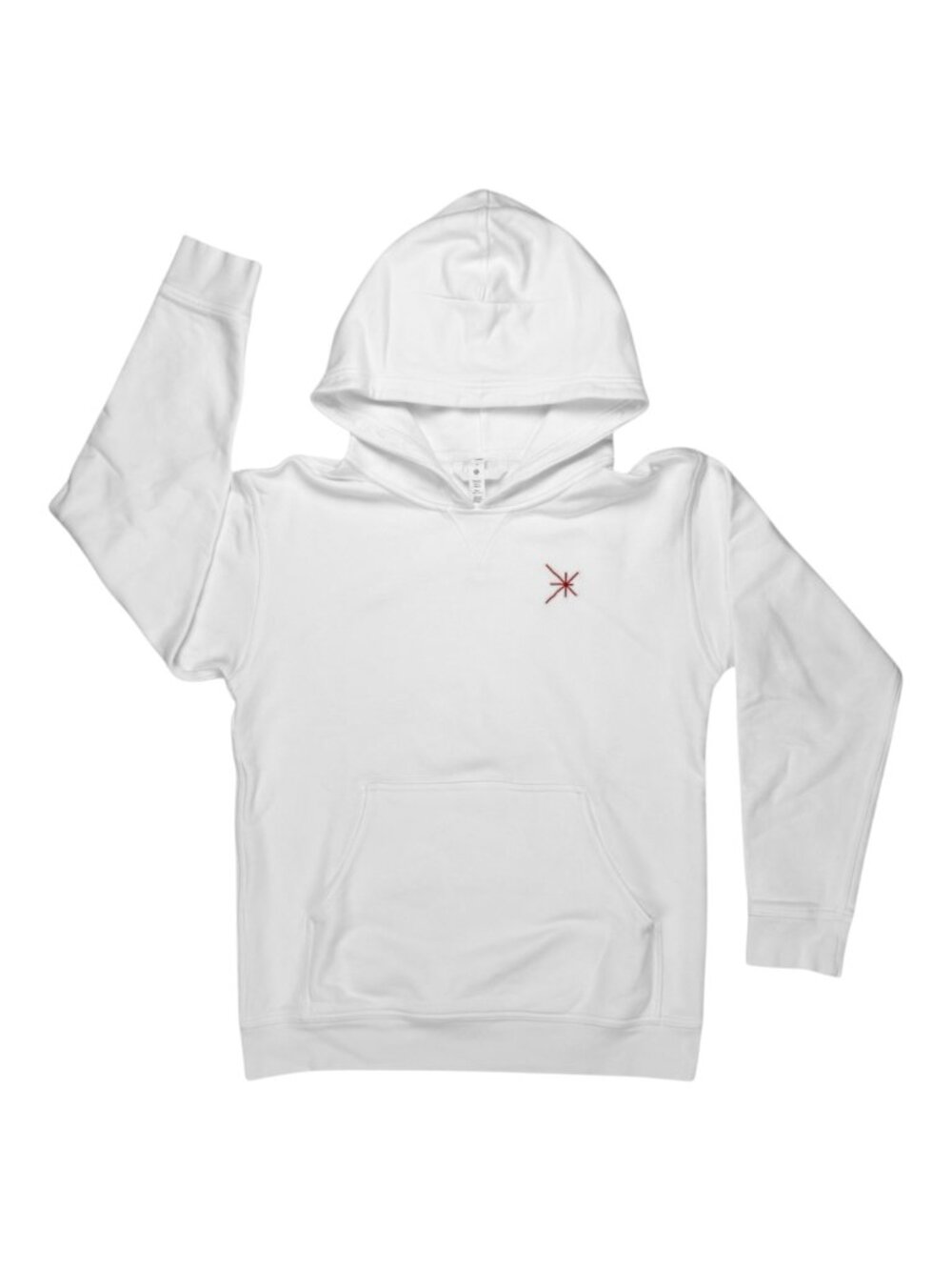Lululemon EXCLUSIVE Membership All Yours Hoodie White Sz 6 W3EG6S Like New Mint - Picture 3 of 12
